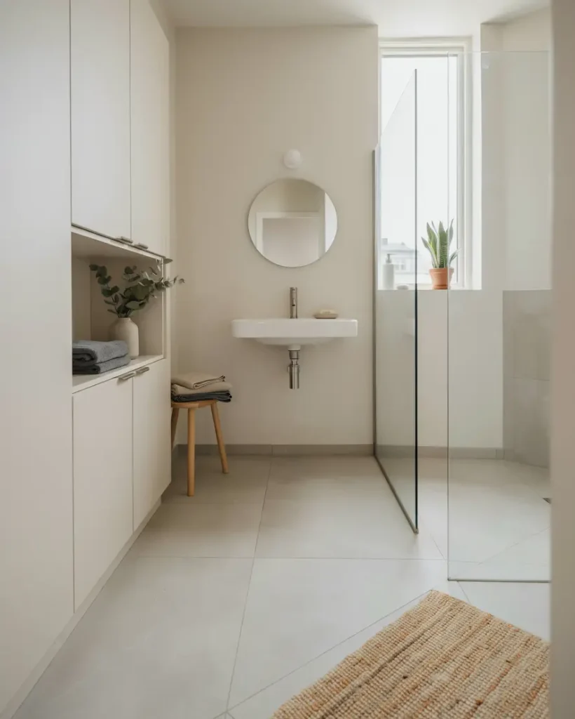 badrumsrenovering med platsbyggd f rvaring och duschv gg i s dermalm